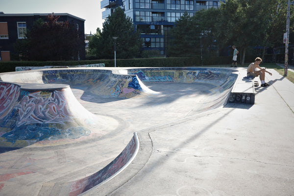Skatespots in Utrecht Griftpark Bowl by Noble Goods Co.