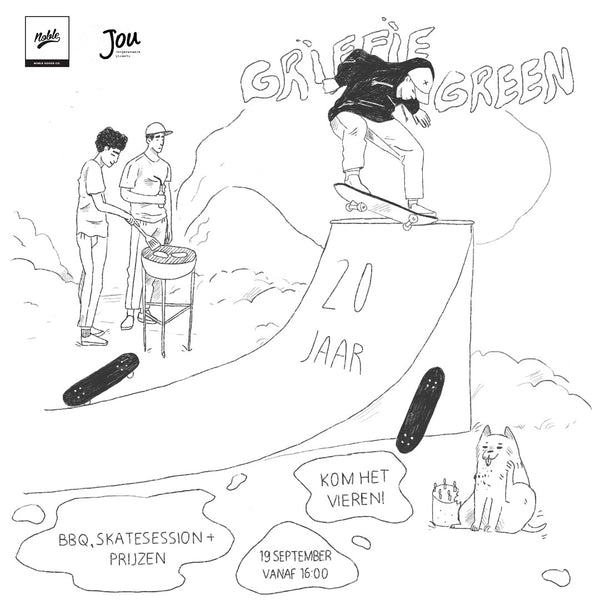 BBQ Skatesession - 20 jaar Griftpark