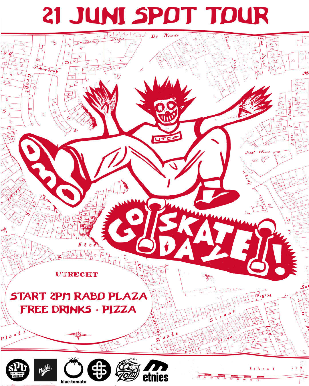 Go Skateboarding Day Utrecht: Saturday June 21st 2025!