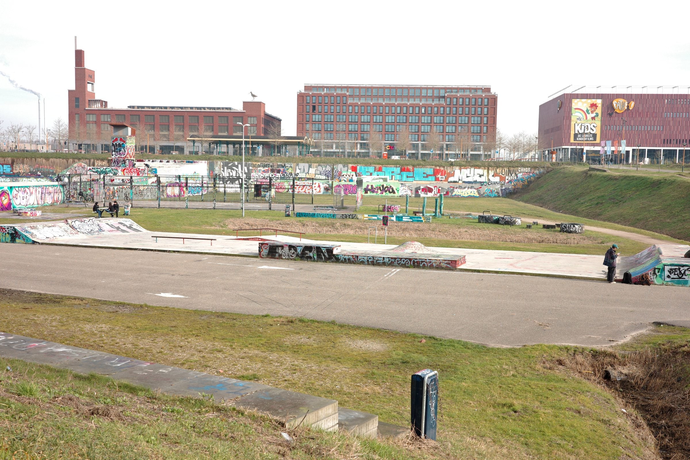 Utrecht skatespot Leidsche Rijn Hall of Fame skatepark by Noble Goods Co. NL