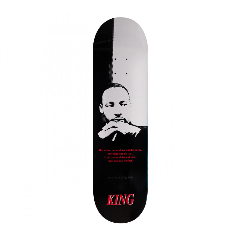 MLK King skateboards Noble NYC shop