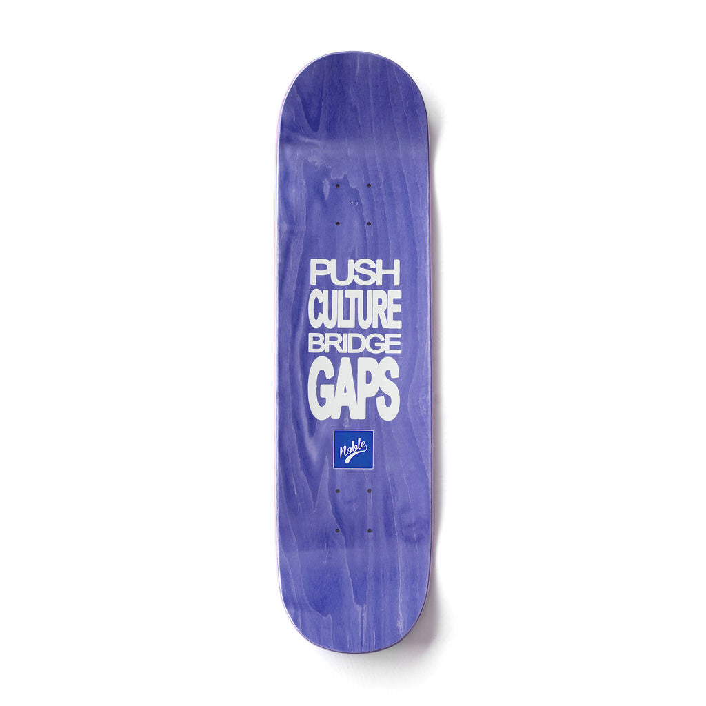 Noble 3D Logo Skateboard - Black