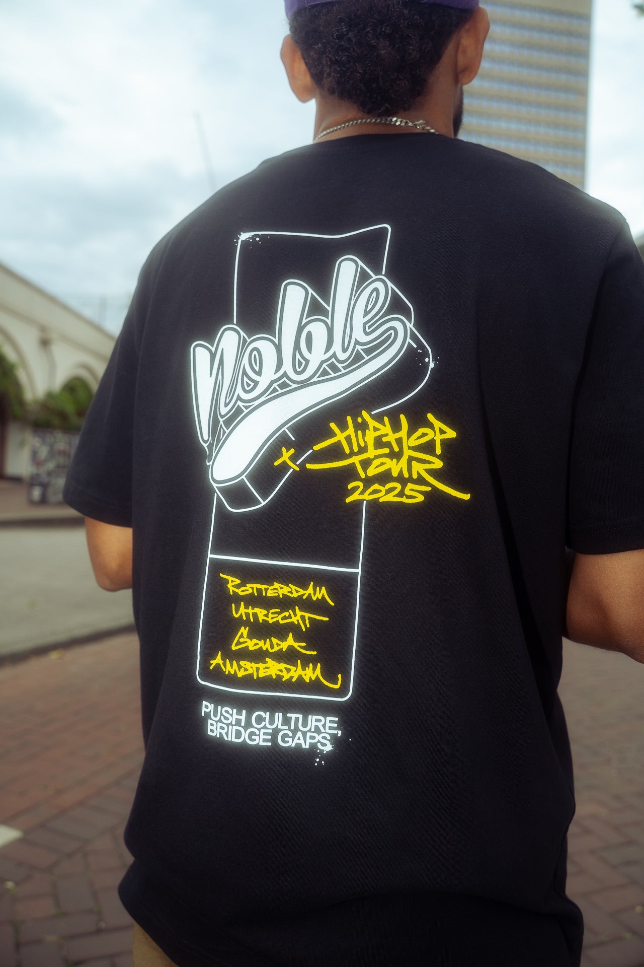 Noble x Hip-Hop Tour 2025 Tee - Black