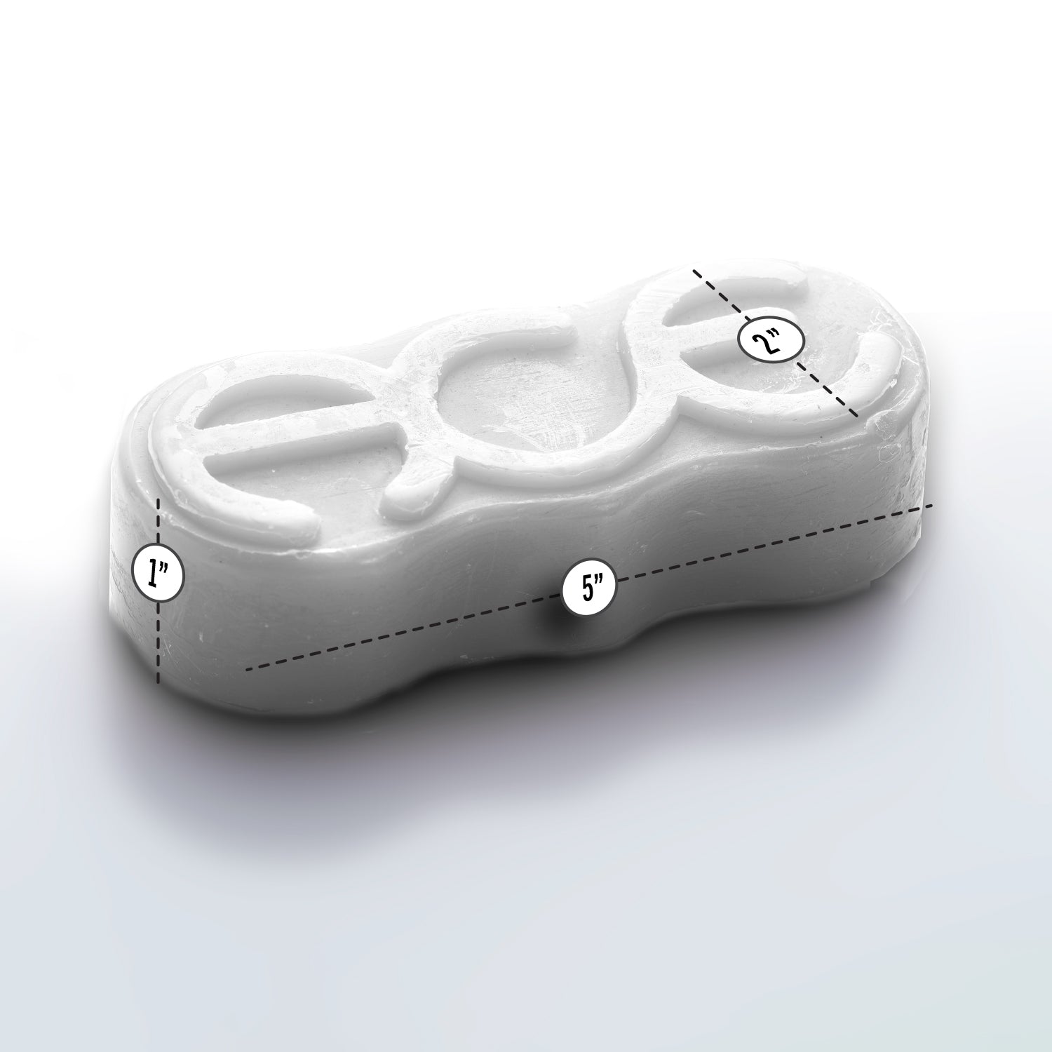 Ace Rings Skate Wax - Big Block - Clear
