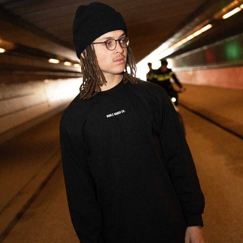 Skateboarding & Supply Tee Longsleeve - Black